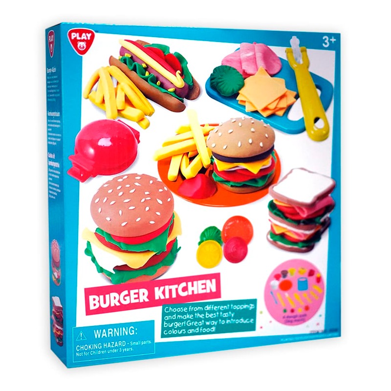 Play Go Burger Kitchen Kit