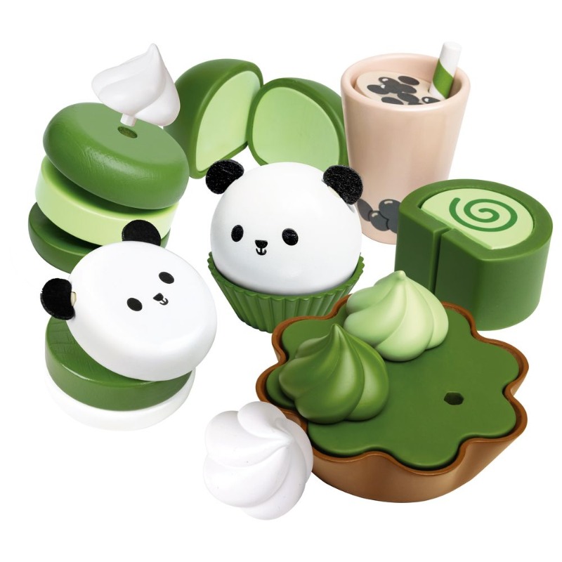 Hape Green Tea Dessert Set 8 Pcs
