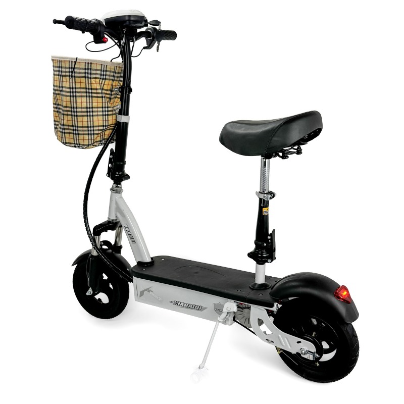 Electric Scooter 10 Inch - Silver