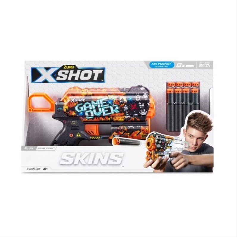 إكس شوت - مسدس سكينز فلاكس - جيم أوفر