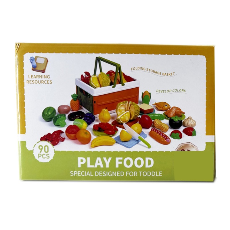 Play Food Cutting Fruit Toy Set