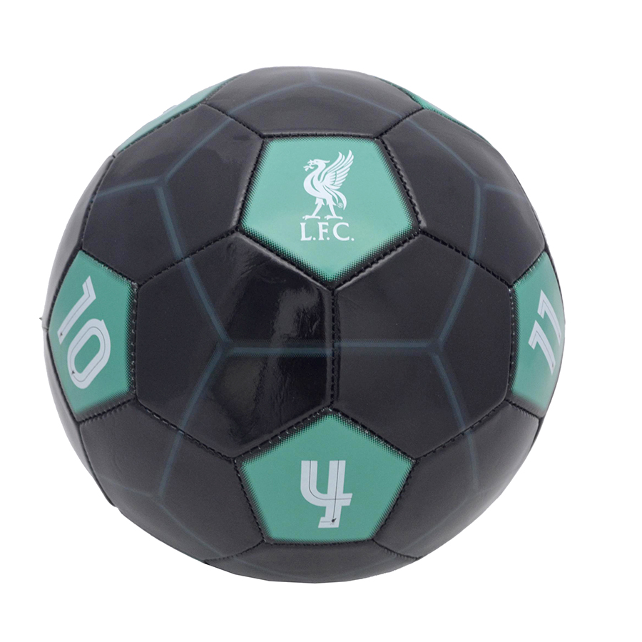Liverpool FC Football Size 5 - Black and Green