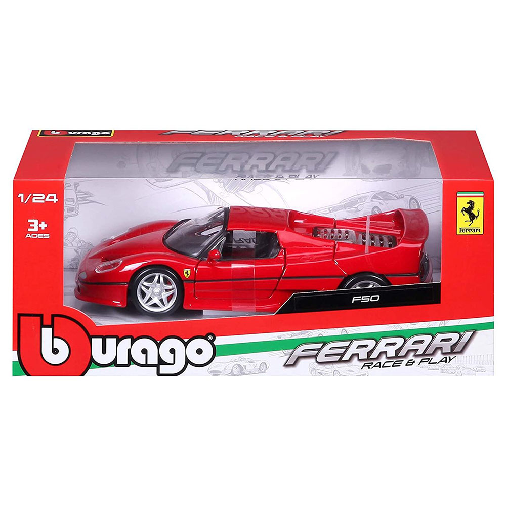 Bburago Ferrari F50 Die-Cast - Red