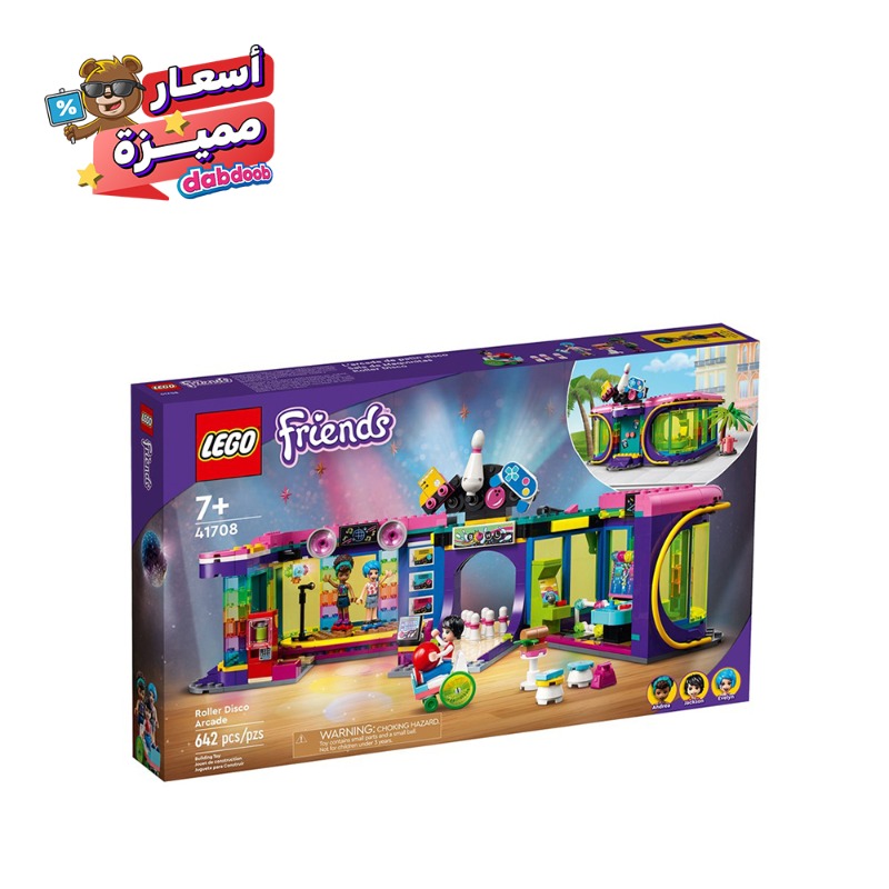 LEGO Friends Roller Disco Arcade Building Playset 41708