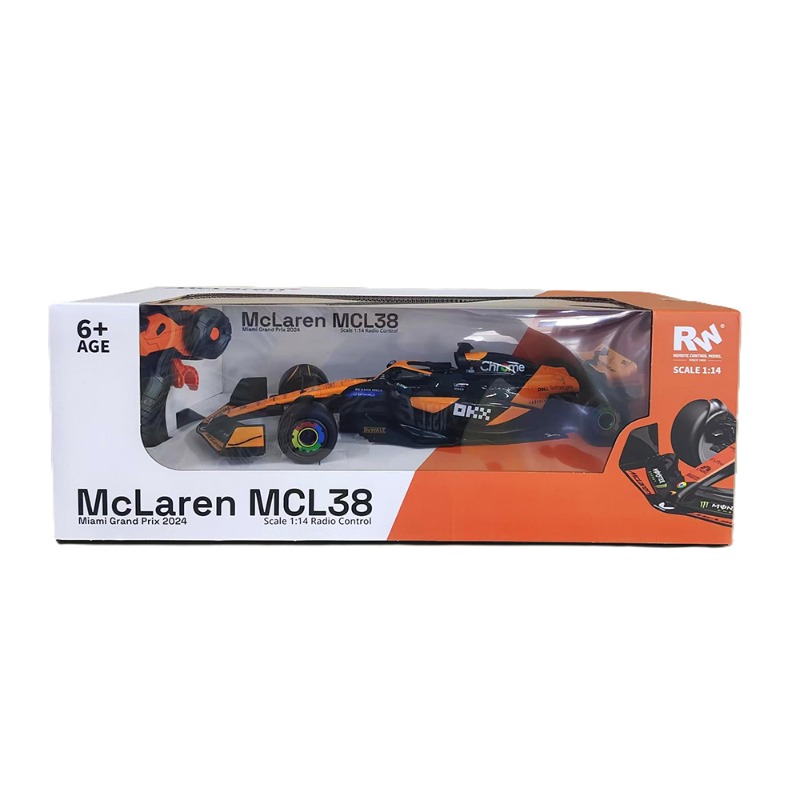 سيارة ماكلارين MCL38 فورمولا 1 بمقياس 1: 14 للتحكم عن بعد