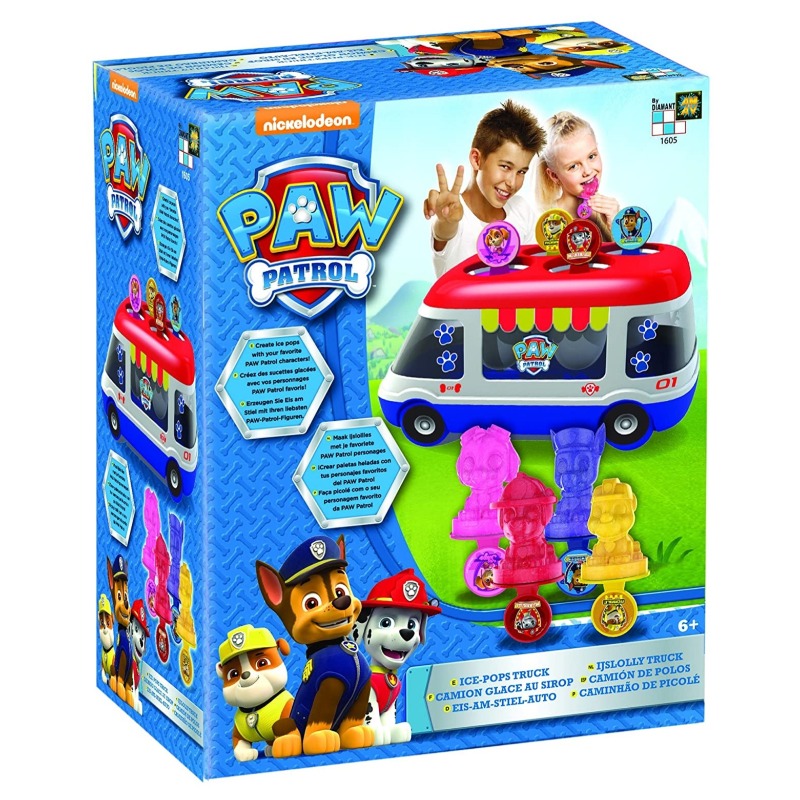 Paw Patrol Ice Pop Truck Set