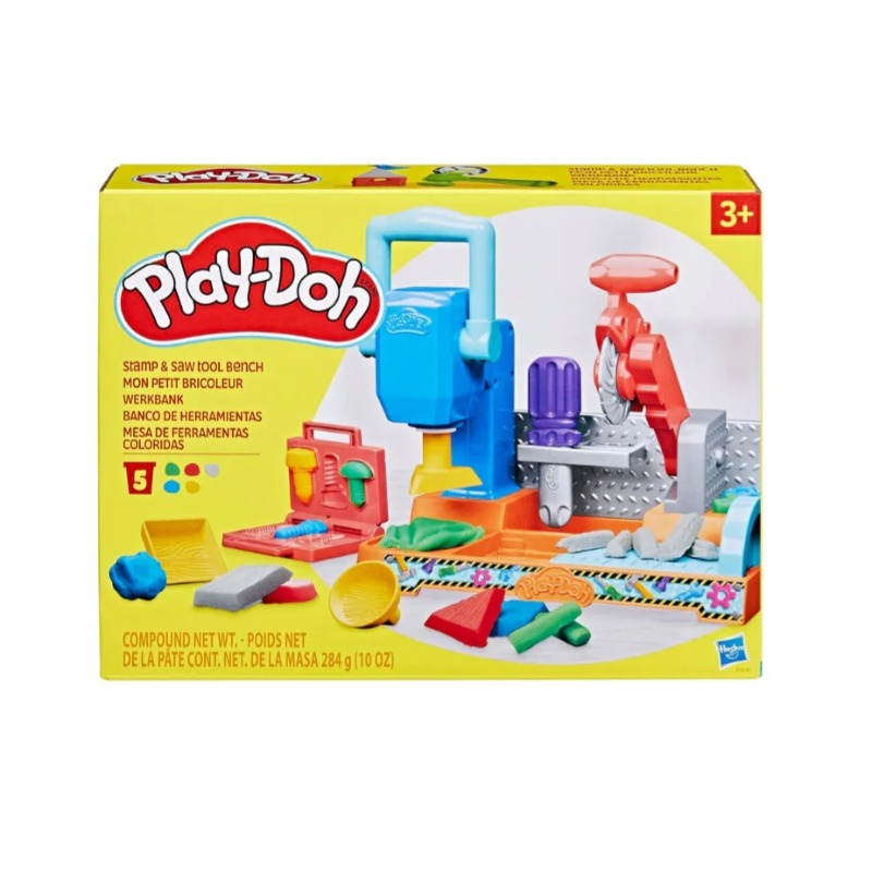 Play Doh Stamp And Saw ol Bench Playset