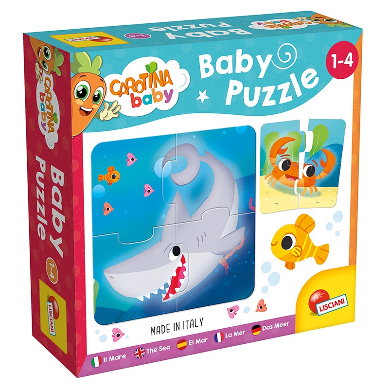 Lisciani Carotina Baby Puzzle The Sea