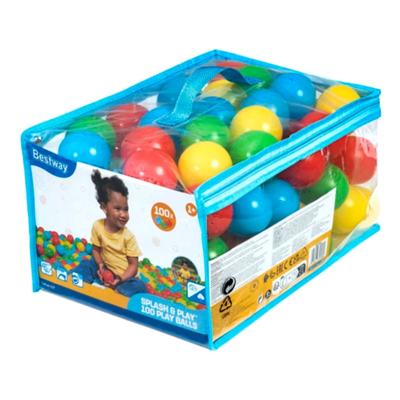 Bestway Play Balls Set - 100 Balls