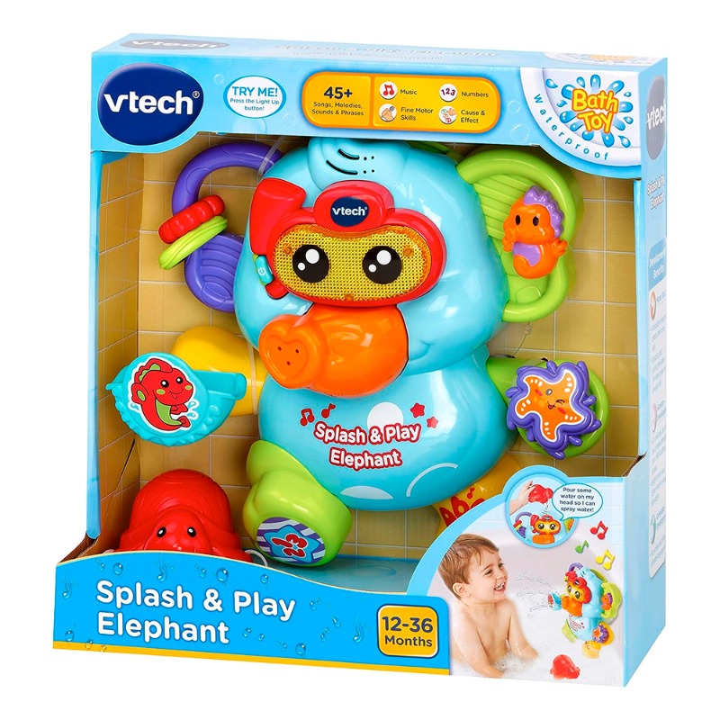 Vtech Splash And Play Elephant Water Toy