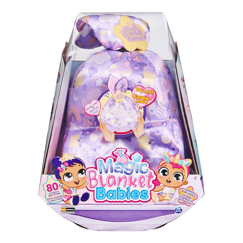 Magic Blanket Surprise Baby - Purple Unicorn