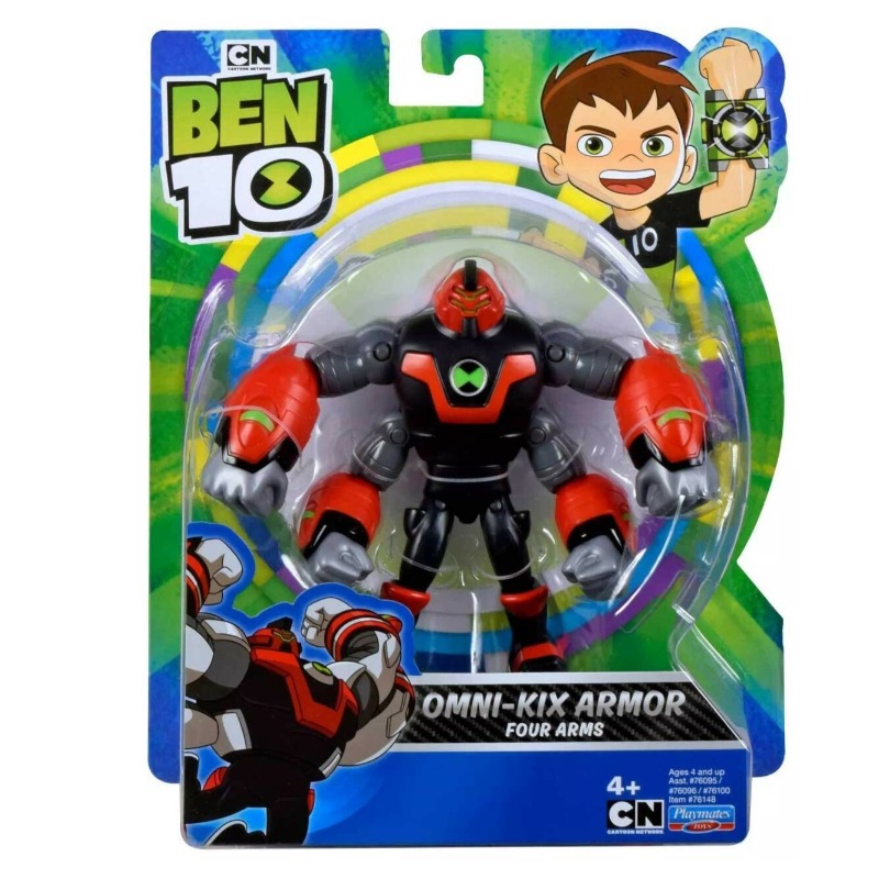 Ben 10 Omni Kix Armor Four Arms Figure