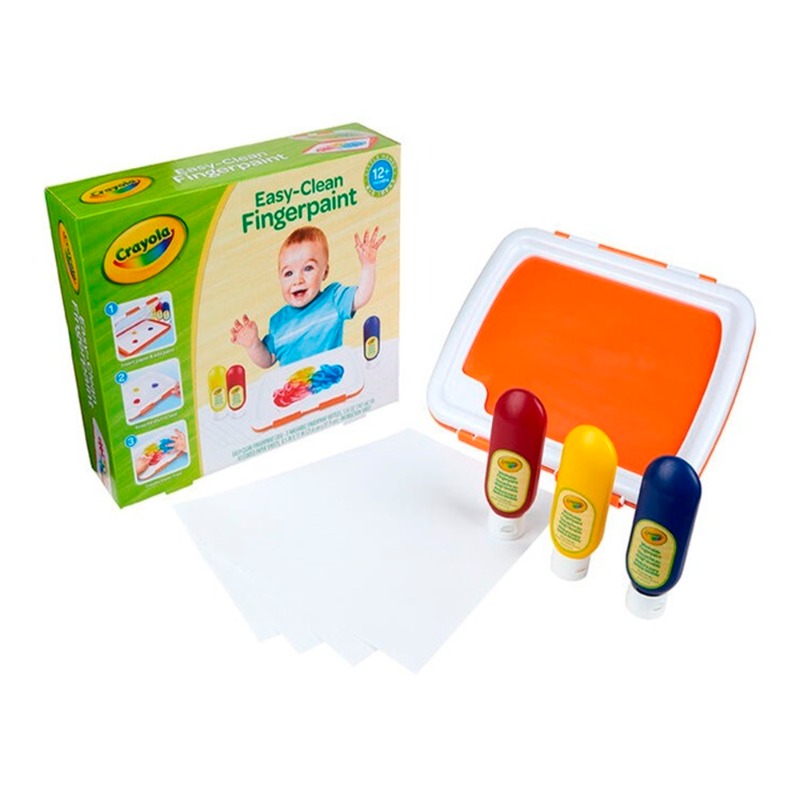 Crayola Easy Clean Finger Paint Station