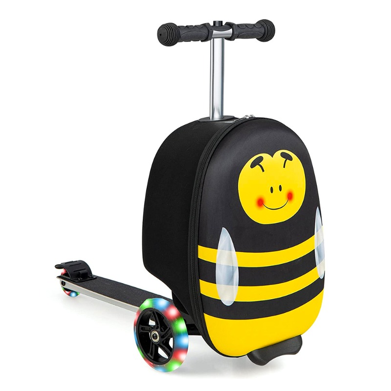 Dabdoob Eva Scooter Suitcase Bee 19 Inch