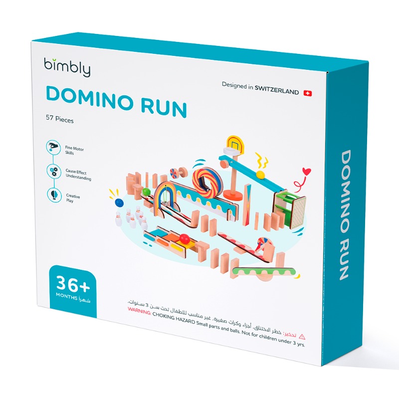 Bimbly Domino Run - 57pcs