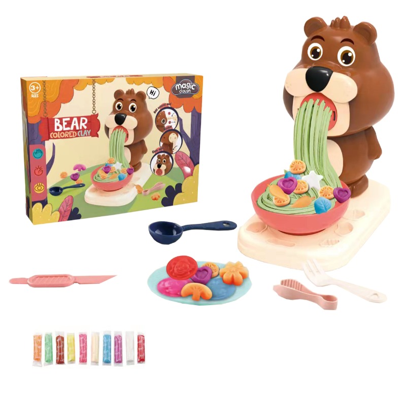 Magic Dough Colored Clay - Bear