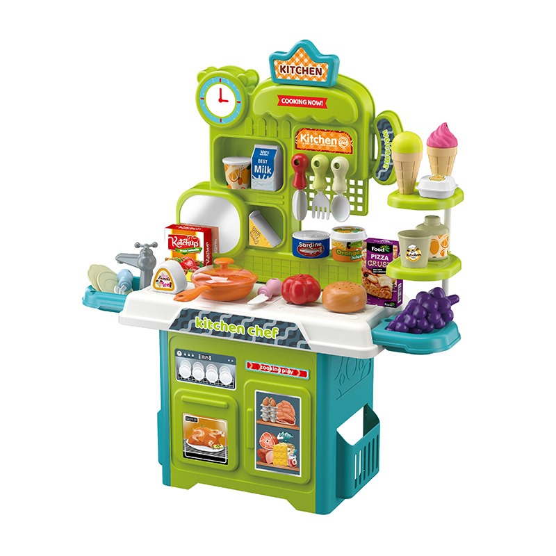 Kitchen Countertop Set W/Light/Sound