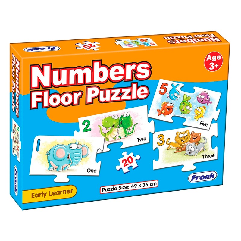 Frank Numbers Floor Puzzle