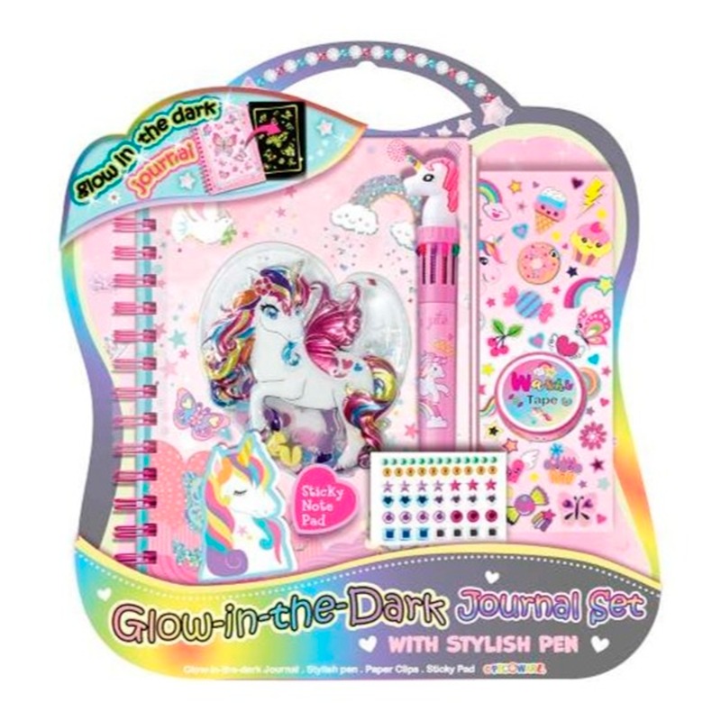 Pecoware Glow In The Dark Journal Set