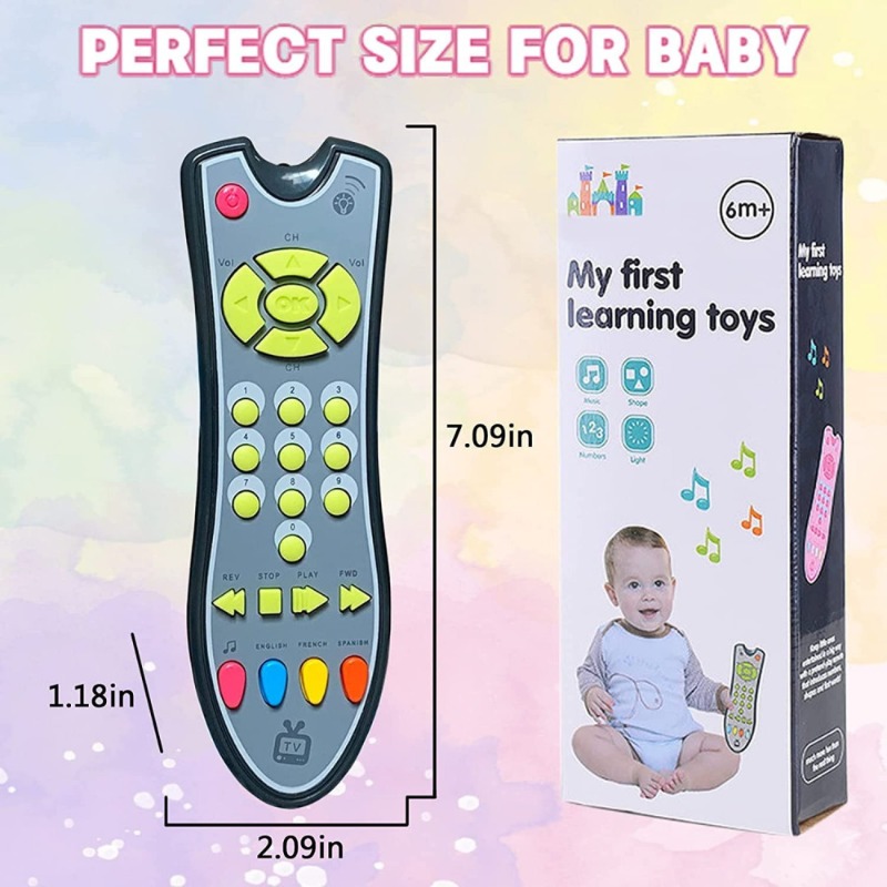 Baby TV Remote Control Music Toy