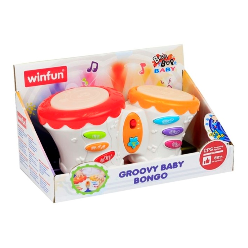 Winfun Groovy Baby Bongo Interactive Drum