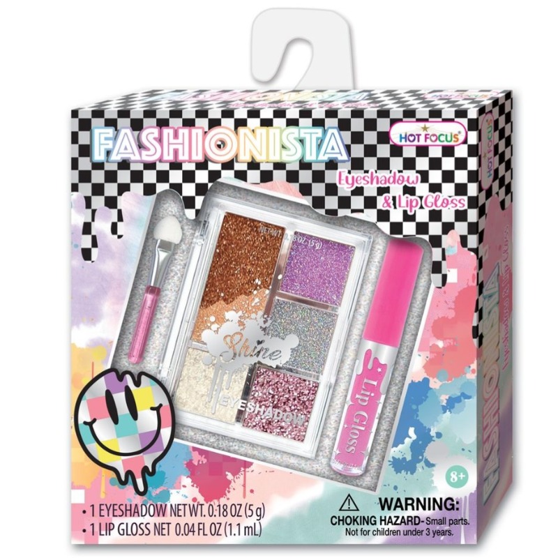 Hot Focus Fashionista Eyeshadow And Lip Gloss