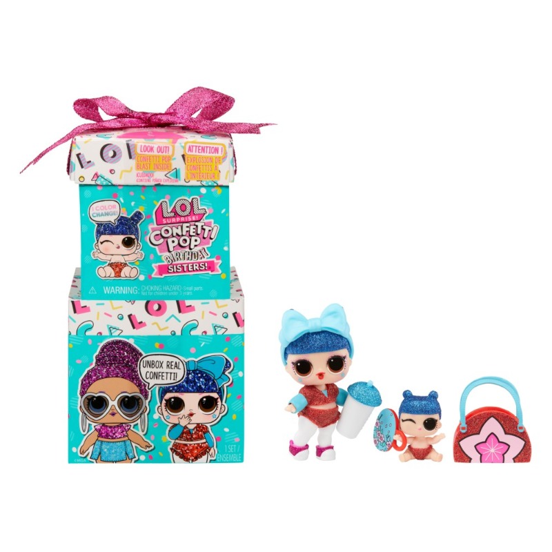 L. O. L. Surprise Confetti Pop Birthday Sisters