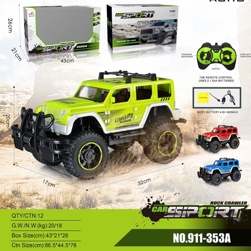 R/C Rock Crawler Sport Car - Multicolor