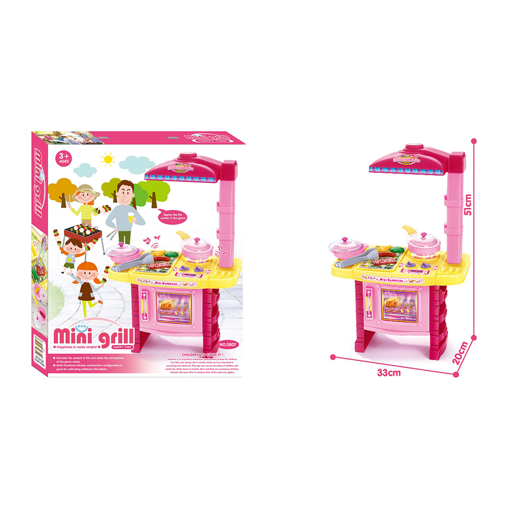 Barbecue Table Ware With Music And Light