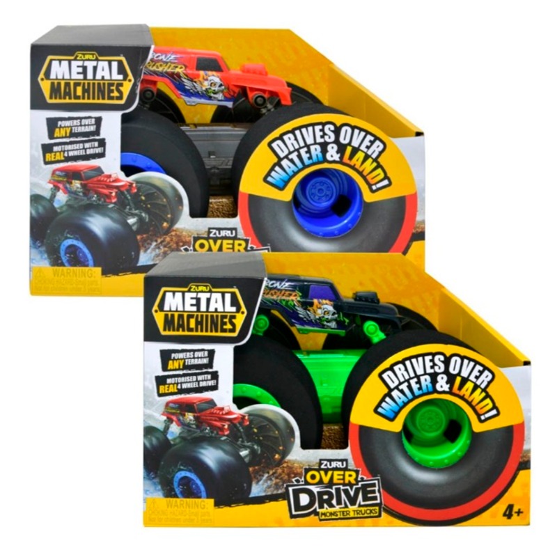 Metal Machines Over Drive All Terrain Vehicles Bulk - Assorted