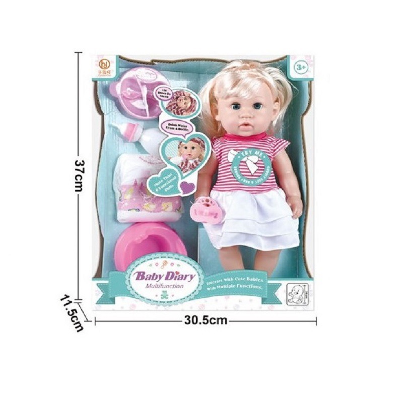 Baby Doll With Accessories - 16 inches
