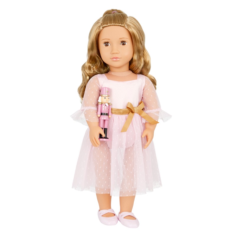 Our Generation Natasha Ballerina Doll & Pink Nutcracker