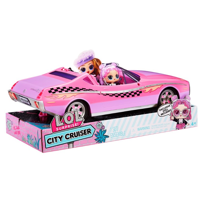 L. O. L. Surprise City Cruiser Car With Doll