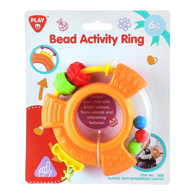 Play Go Bead Activity Ring Rattle