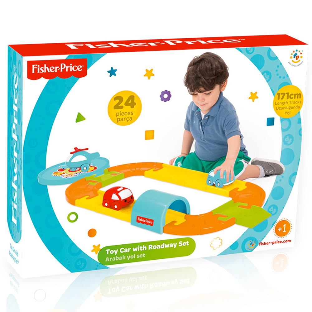 Fisher Price - Road Car and Roadway