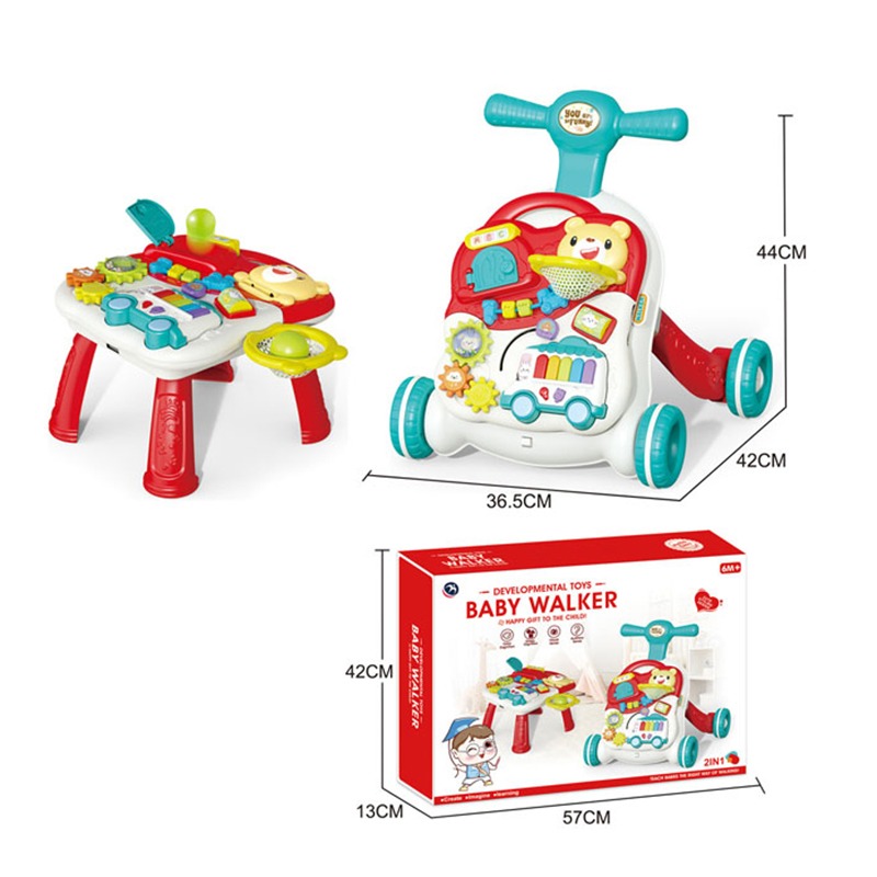 2 In 1 Baby Walker And Activity Table