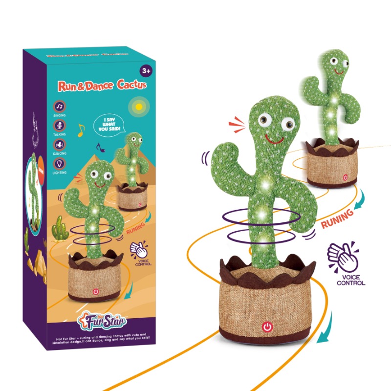 Dancing Cactus Repeat What You Say