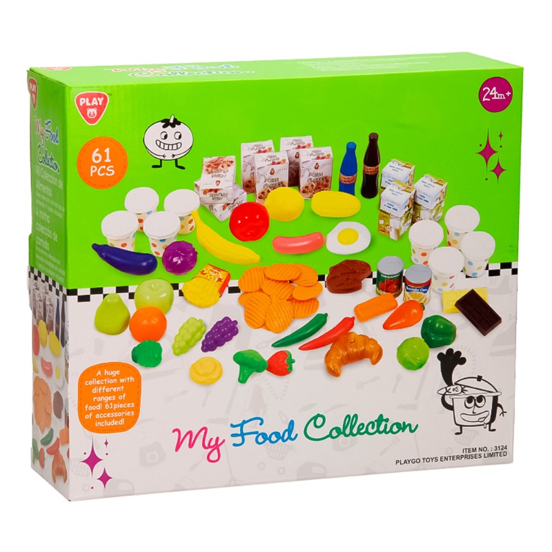 Play Go - My Food Collection - 61 Pcs