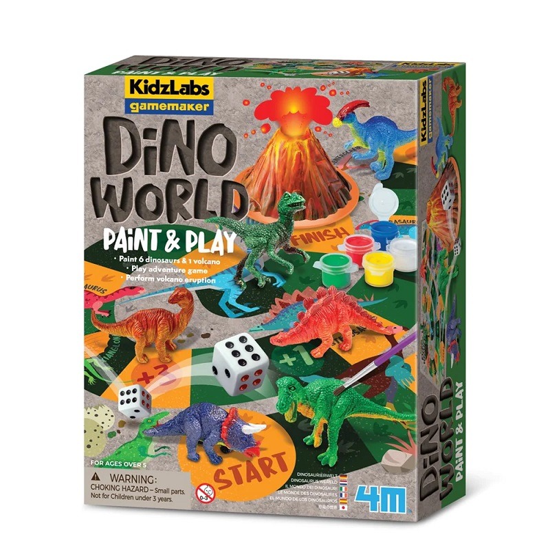4M Dino World Paint And Play