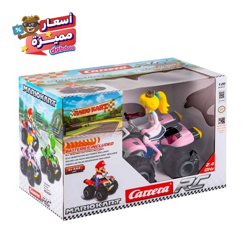 Carrera RC Mario Kart Circuit 8 Peach Off Roader - Pink