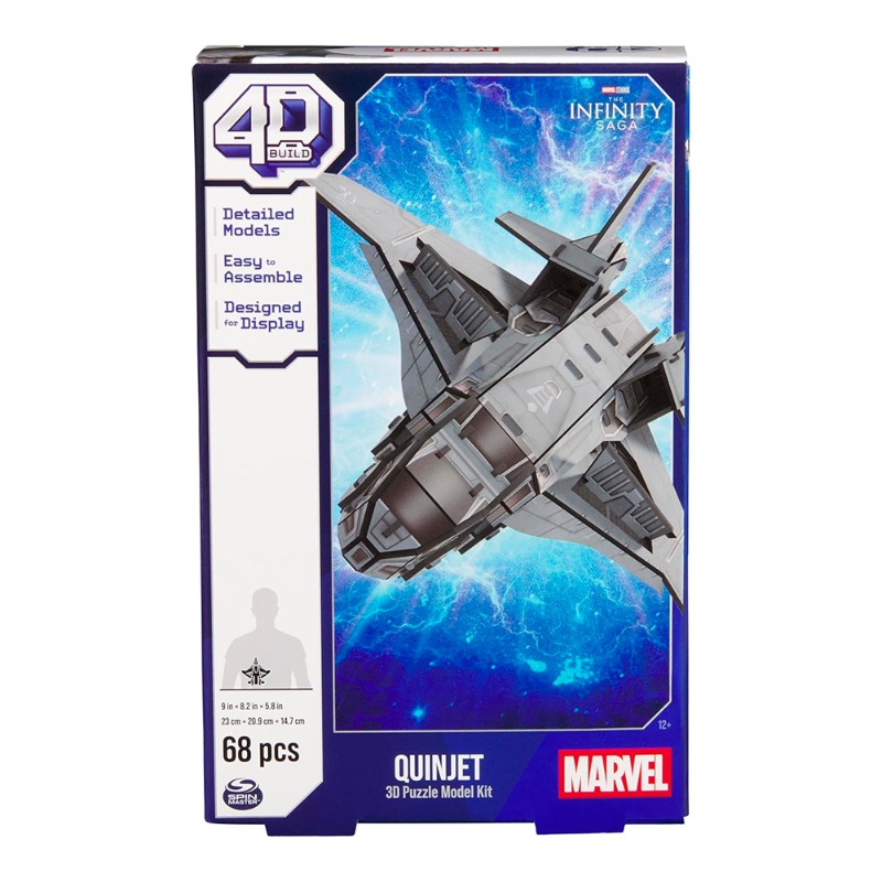 Dabdoob Marvel Avengers Infinity Quinjet Plane Building Model 68