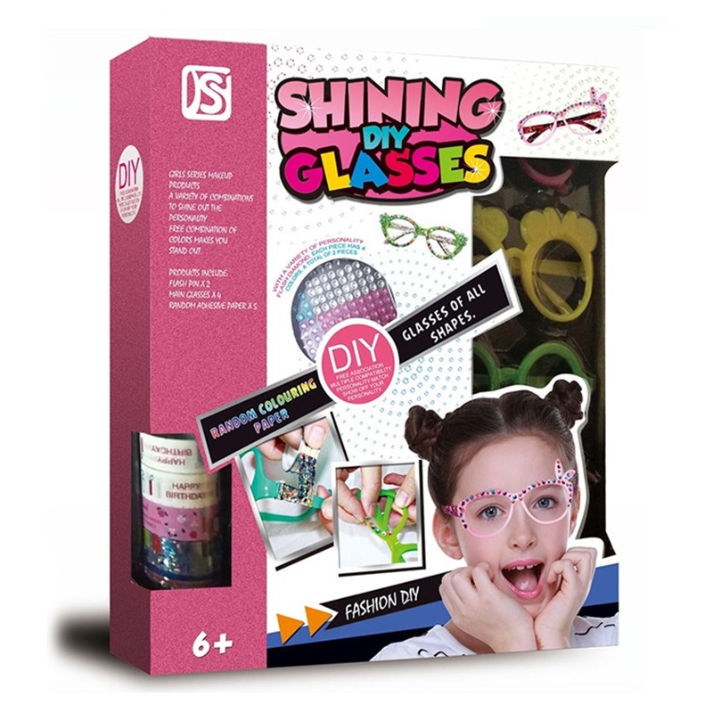 Diy Plastic Glasses Set