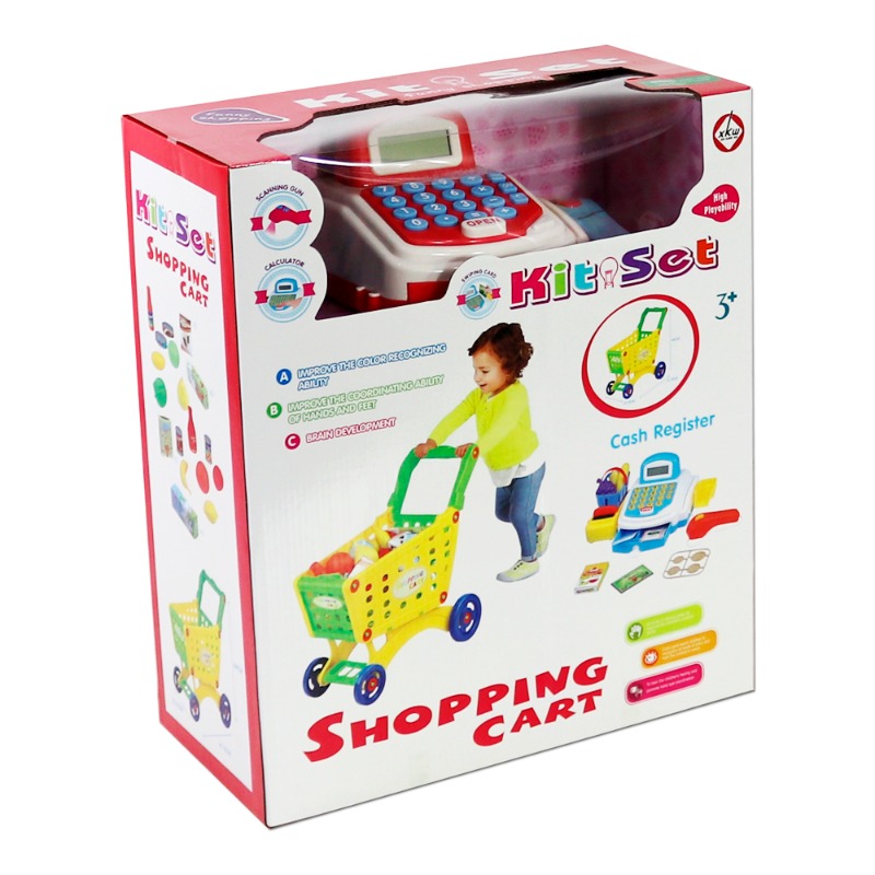 Kids Cash Register Pretend Playset