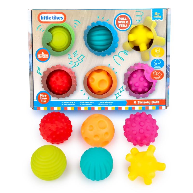 Rms Toys - Little Tikes 6pk Sensory Balls