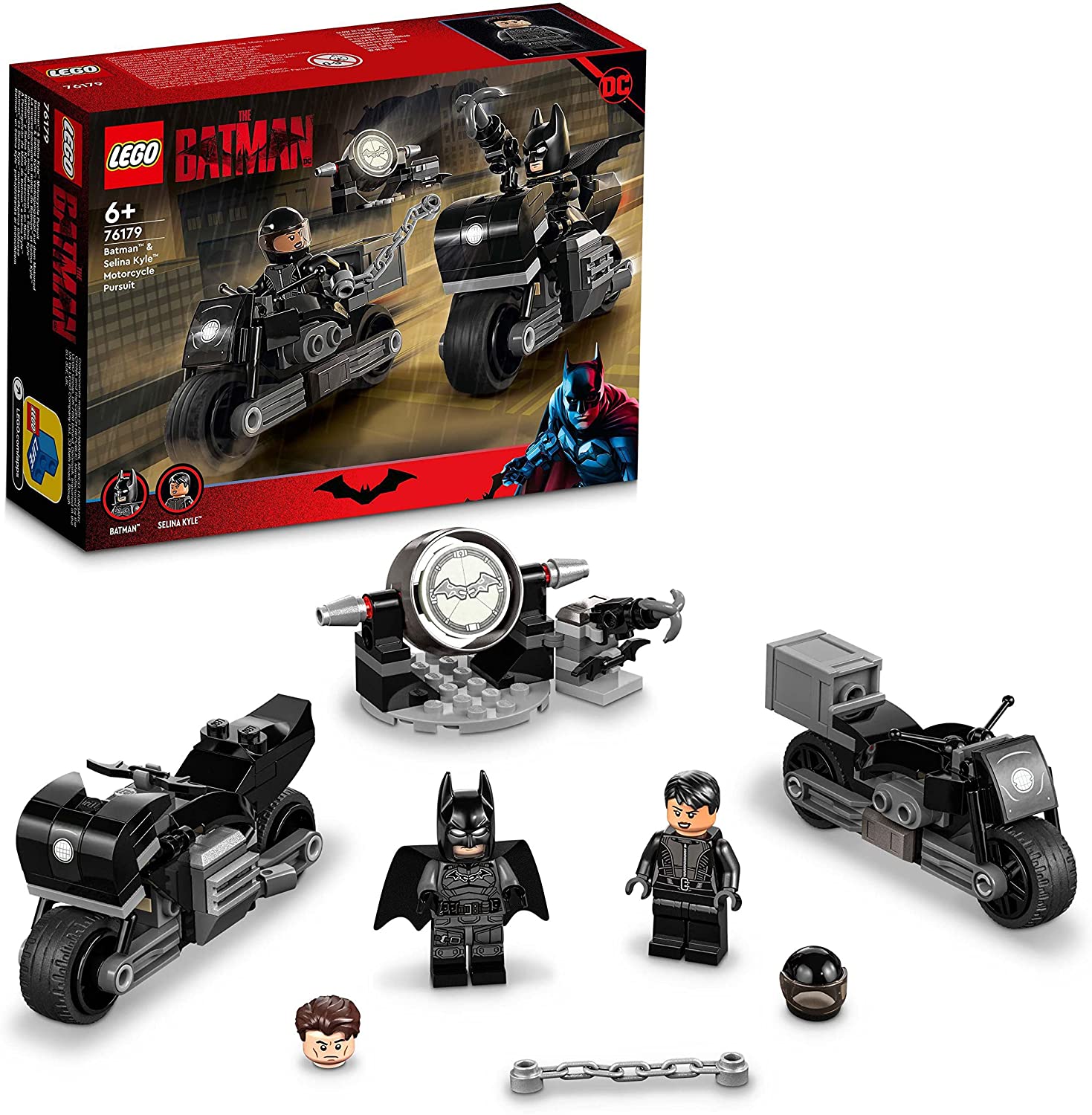 Lego DC Batman Batman And Selina Kyle Motorcycle Pursuit