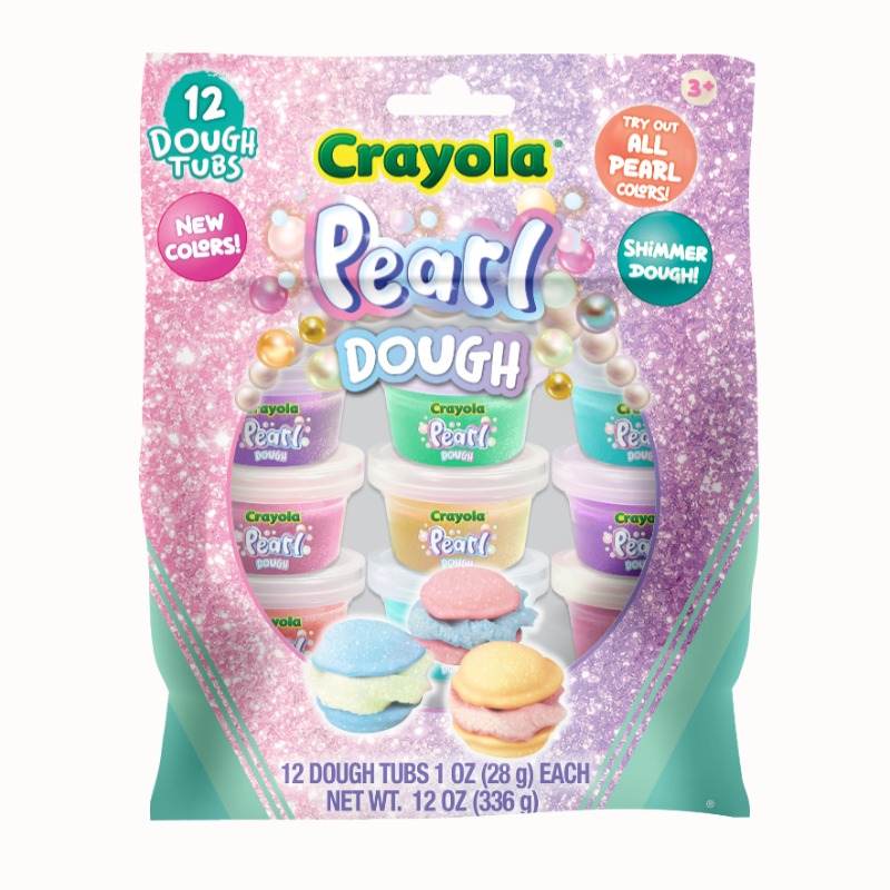Dabdoob | Crayola Pearl Dough 3Pcs 1oz - Assorted