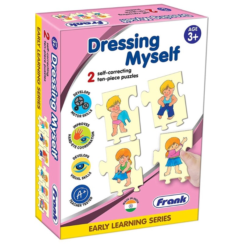 Frank Dressing Myself Puzzle - 20pcs