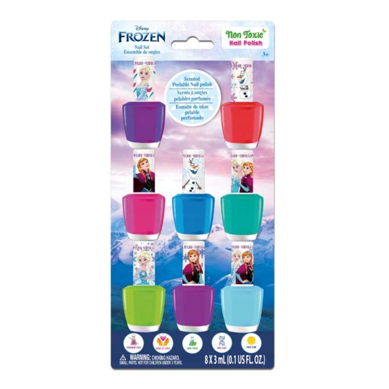 disney Frozen Colored Nail Polish Set - 8 Piece