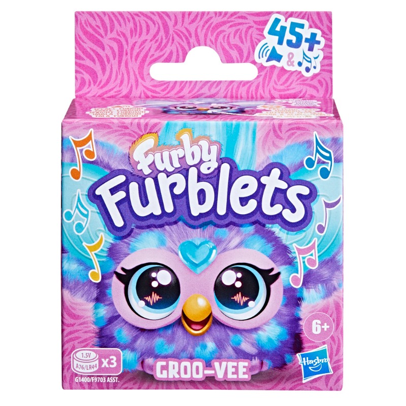 Furby Furblets Groo Vee Mini Friend Figure - 2. 5 Inch