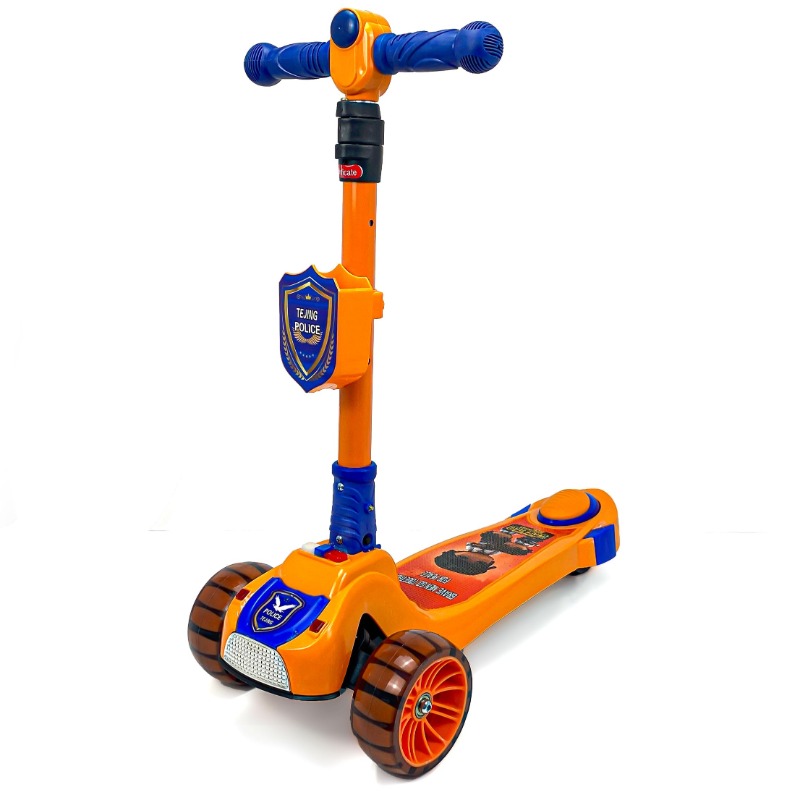 Kids Three Wheel Scooter With Light & Sound